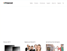 Tablet Screenshot of polaroidhdtv.com